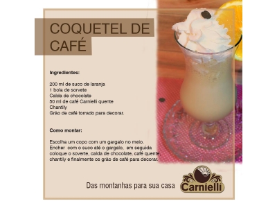 COQUETEL DE CAFÉ